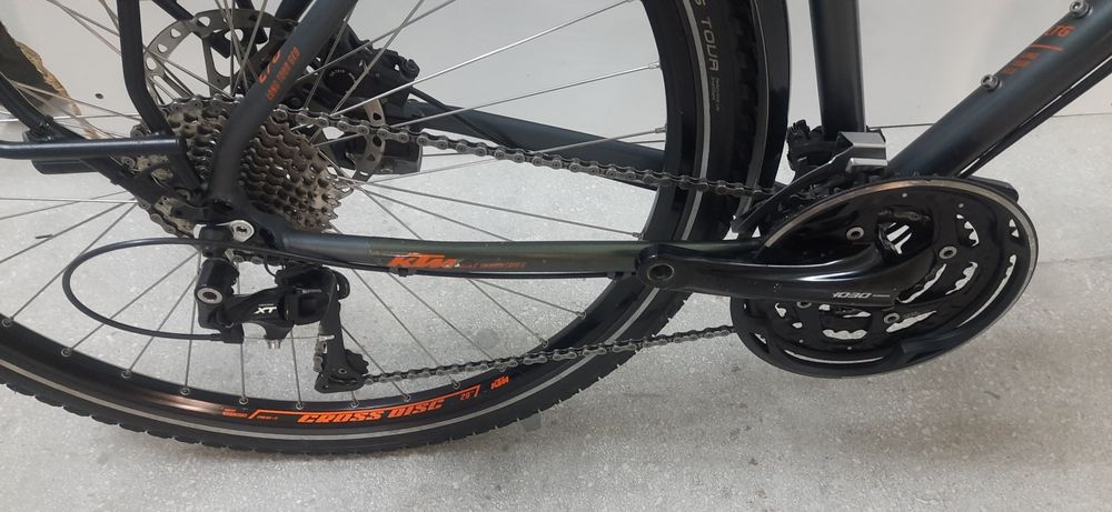Rower damski trekkingowy ktm life contano 3x10 deore/xt r.51