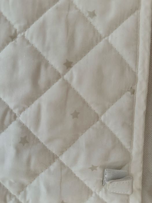 Berço/ cama de grades Gulliver (ikea) branco , com colchão
