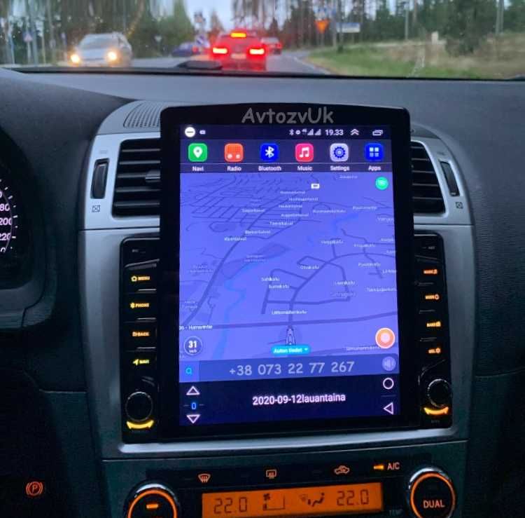 Магнитола Т27 AVENSIS Toyota T270 Авенсис 2 дин Т27 CarPlay Android 14