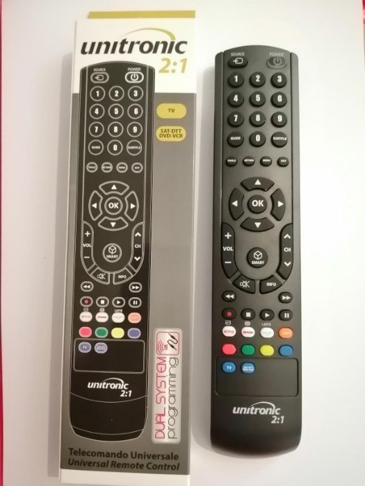 Comando TV programável, " universal " pronto a usar.