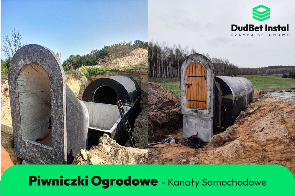 Szambo Szamba Betonowe Zbiornik Betonowy na Wodę Deszczówkę 2-14m³
