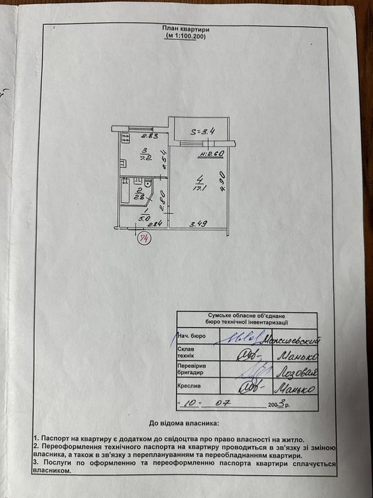 Продаж 1К квартира на Ковпака