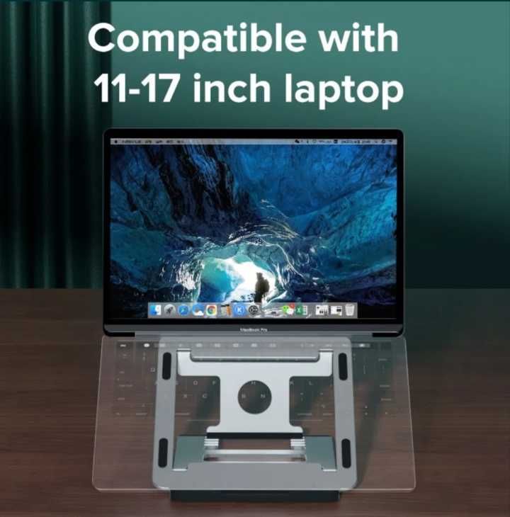 Алюмінієва підставка для ноутбука llano laptop stand