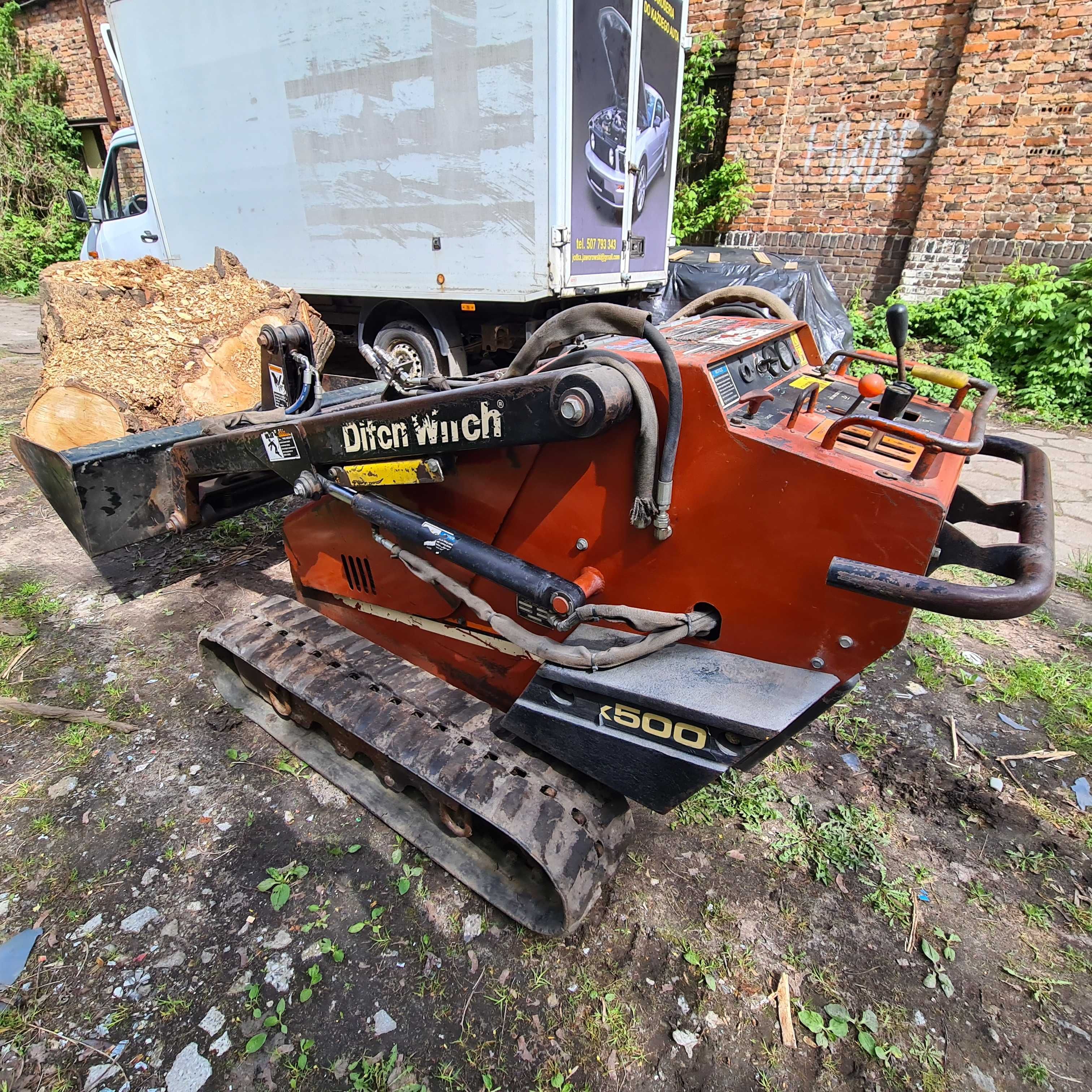 Mini ładowarka Ditch Witch SK 500 nie Vermeer