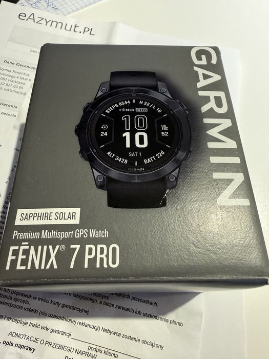 Fenix 7 PRO Sapphire Solar
