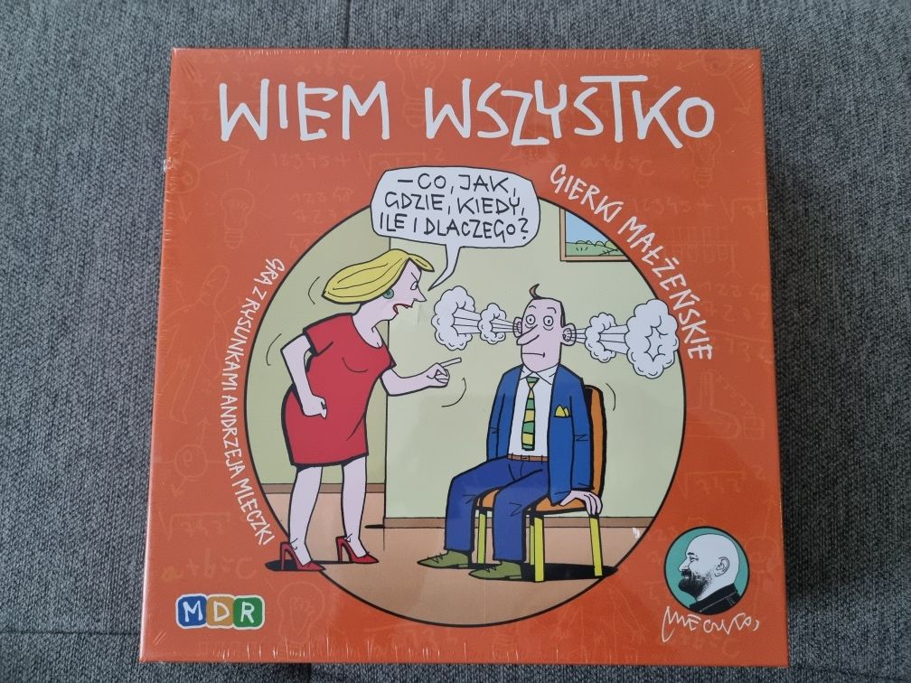 Wiem wszystko - gierki małżeńskie - w folii