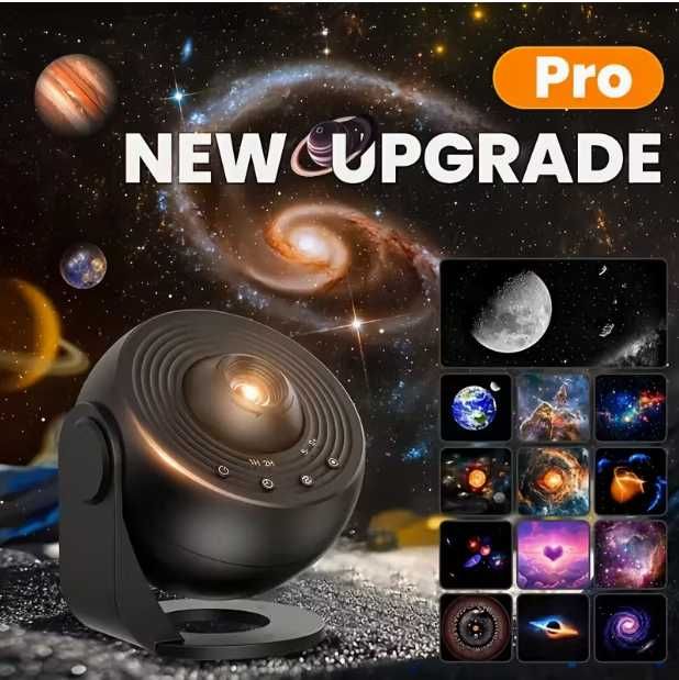 Домашній планетарій, Проектор зоряного неба, Нічник галактика Pro 2025