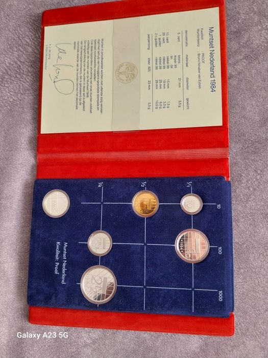 Zestaw monet holandia