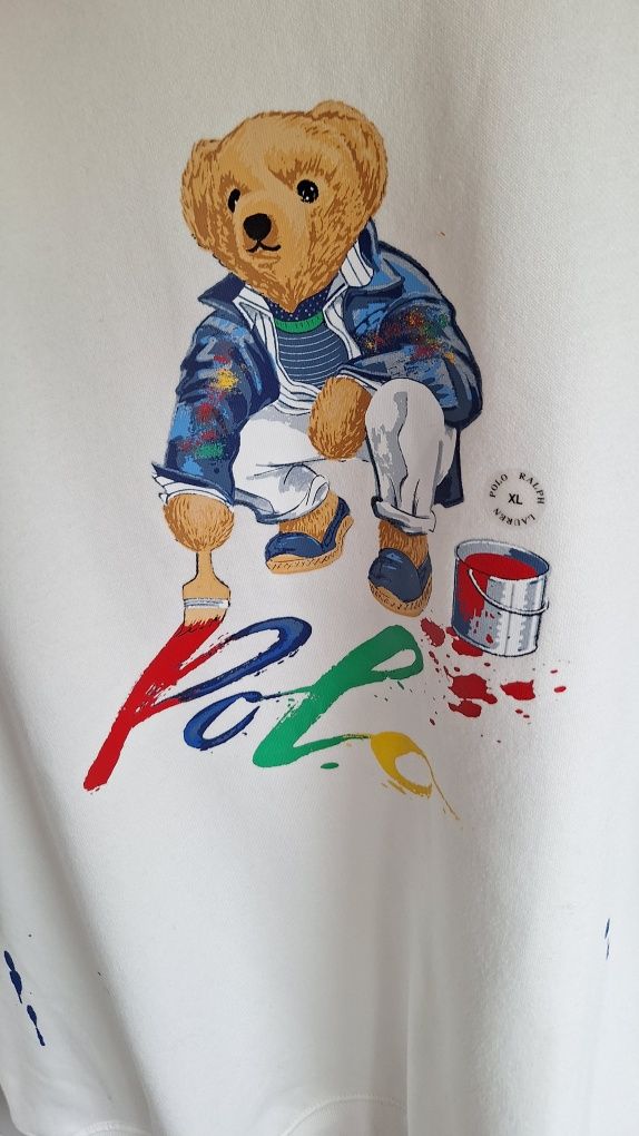 Polo Ralph Lauren bluza męska z misiem XL