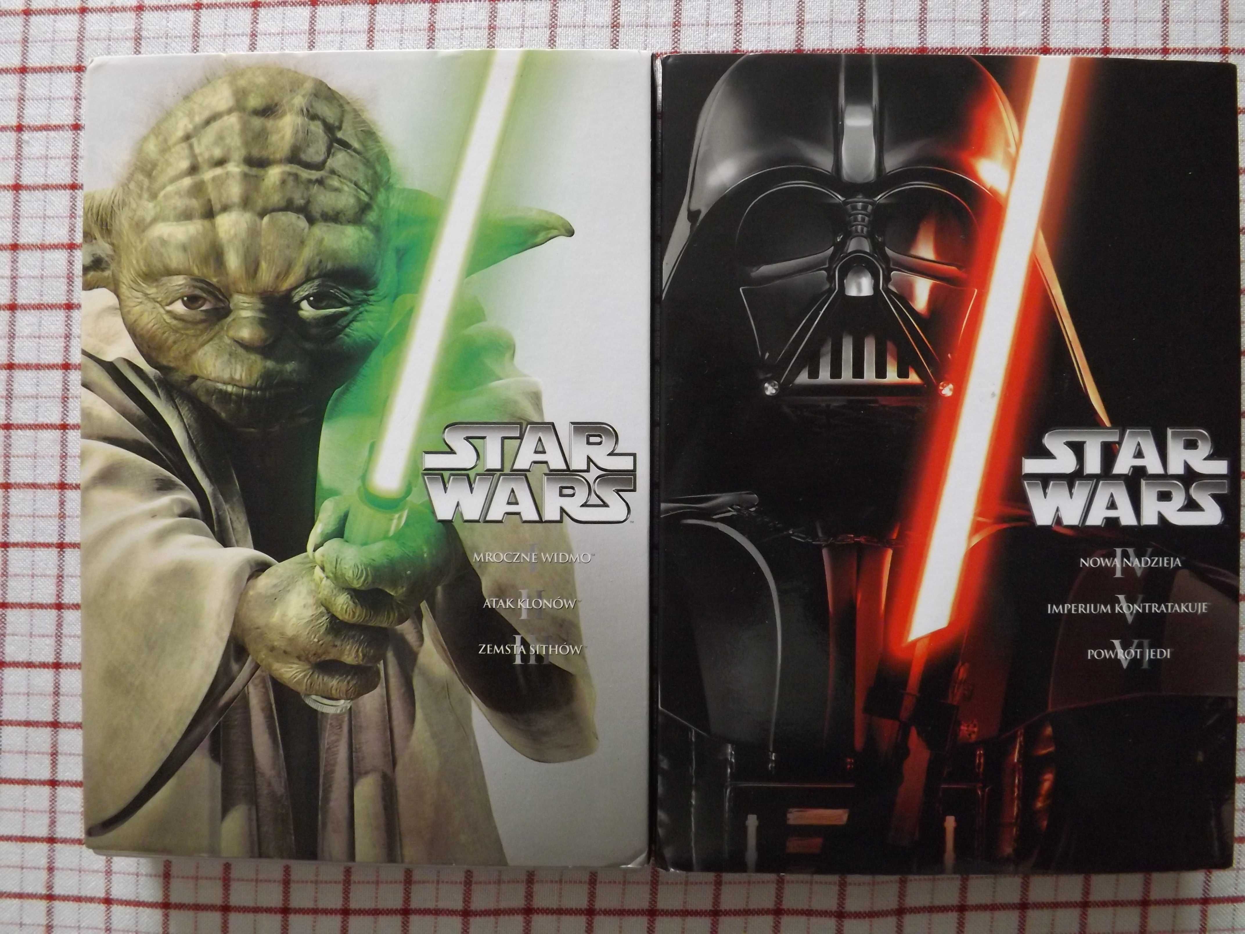 star wars 6 dvd po polsku filmy saga gwiezdne wojny unikat