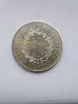 Moedas 50 francos prata