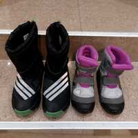 Зимние сапожки ботинки дутики лыжники adidas