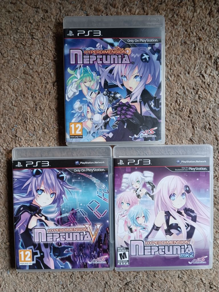 Hyperdimension Neptunia Trylogia PlayStation 3 PS3