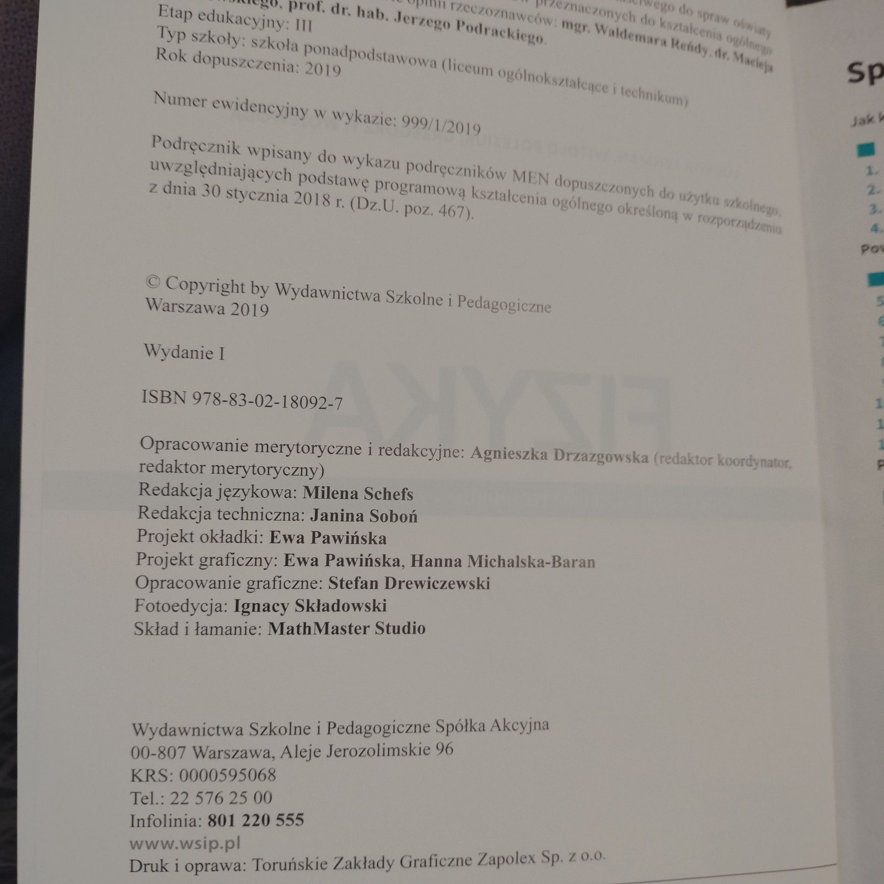 Fizyka 1 podręcznik