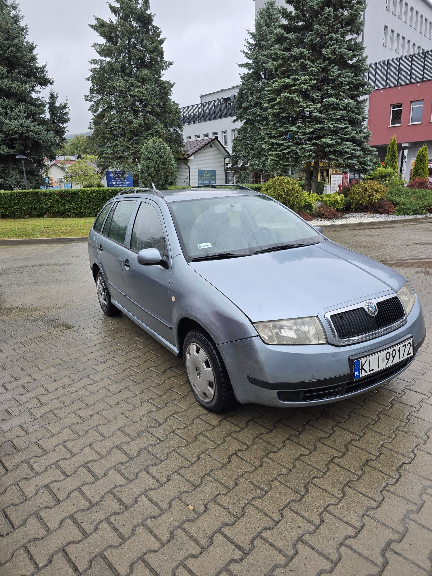 Skoda Fabia 2003 r 1.4 d kombi klima