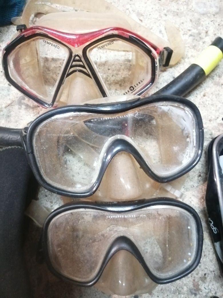 Material de mergulho PARA DESPACHAR