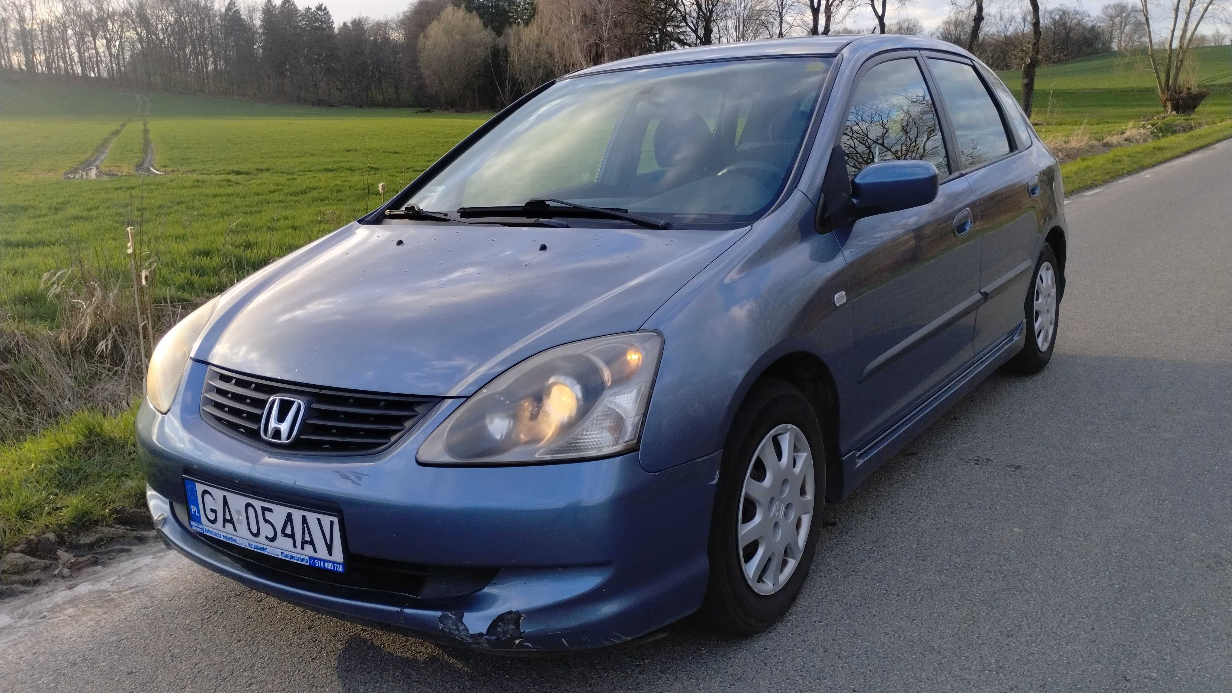 Honda Civic 1.4 benzyna 90km 2004r