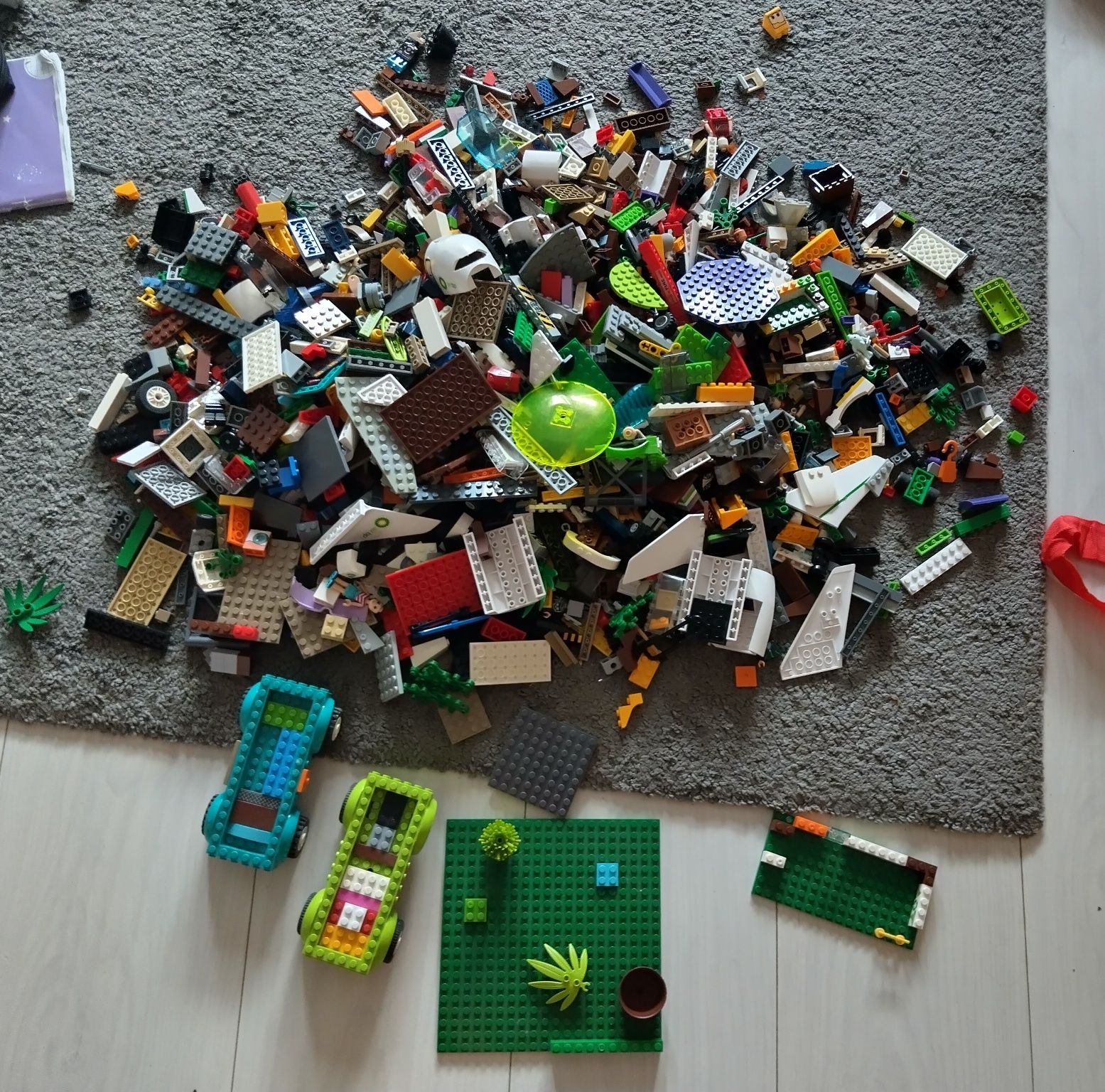 Klocki LEGO dużo elementow