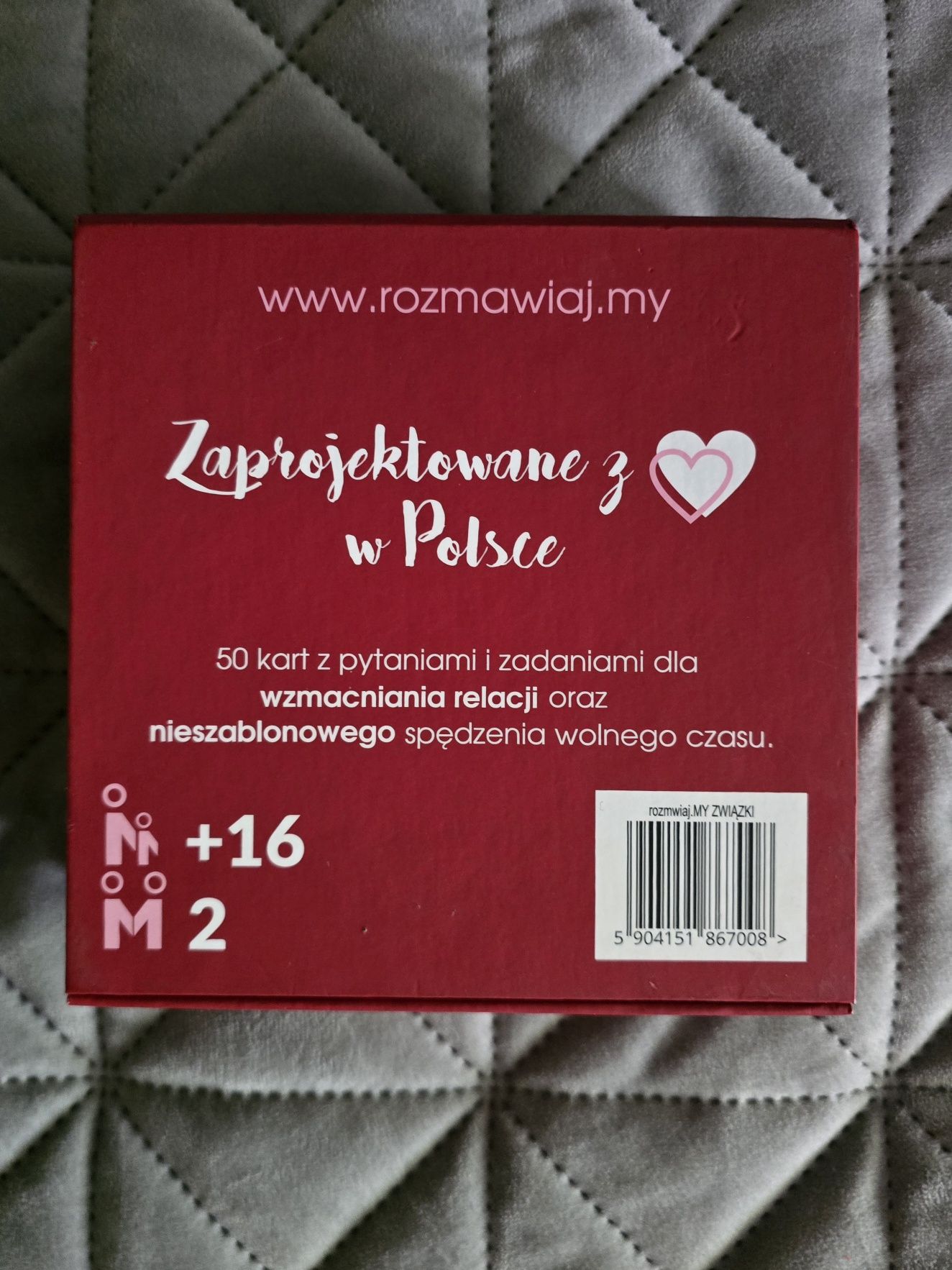 rozmawiaj.MY ZWIĄZKI - karty dla par edycja oryginalna, PL, nowe