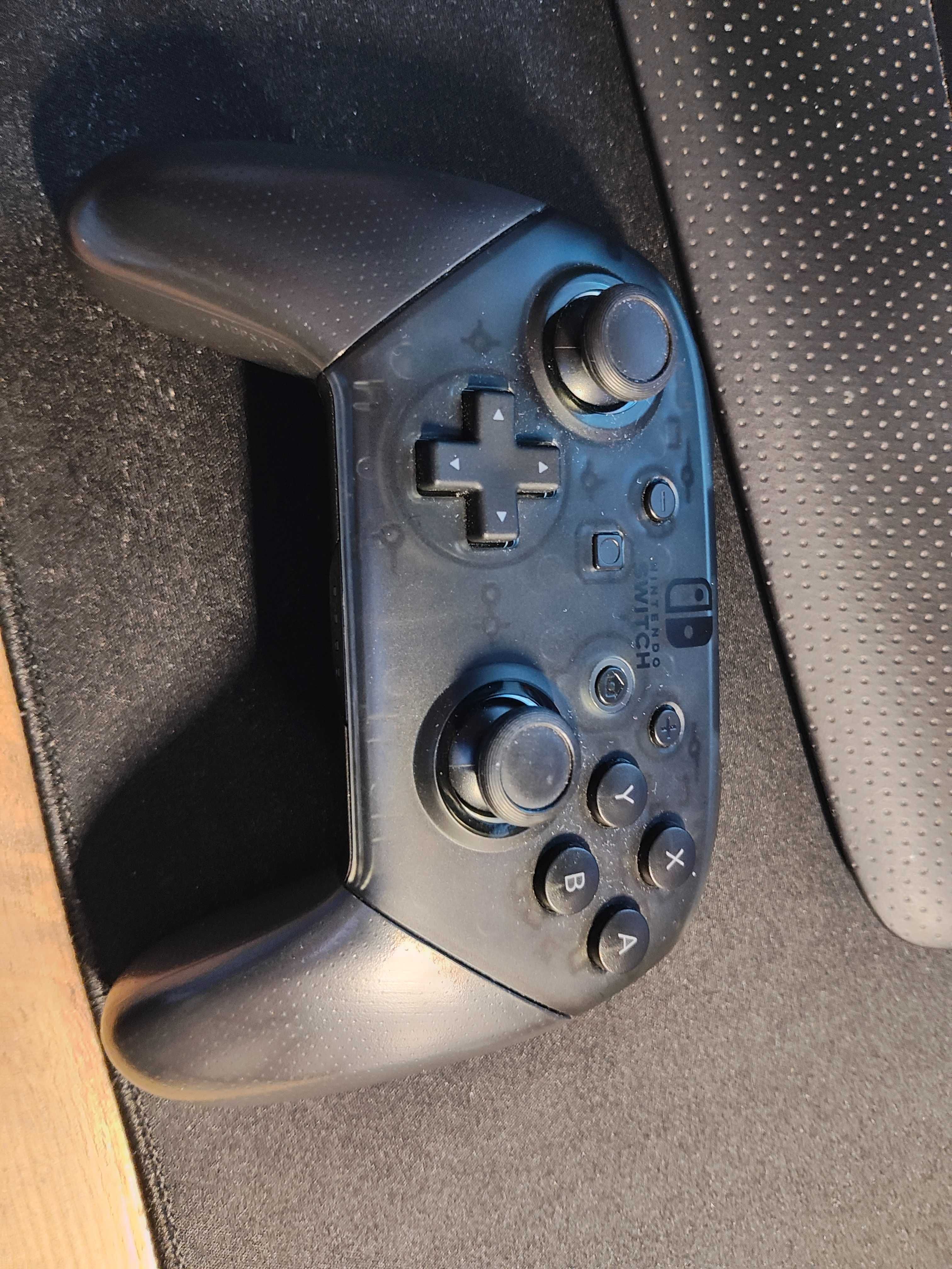 Oryginalny Nintendo pro controller używany switch