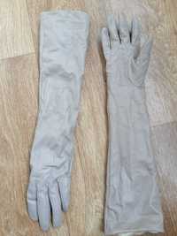Женские перчатки, высокие перчатки, Високі шкіряні перчатки elisabetta