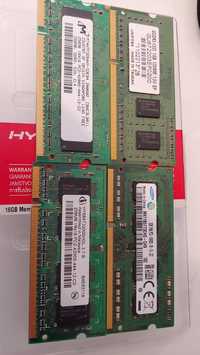 Pamiec RAM Samsung DDR3 SODIMM 2GB plus 1GB DDR2 256MB x2 cena za kmpl
