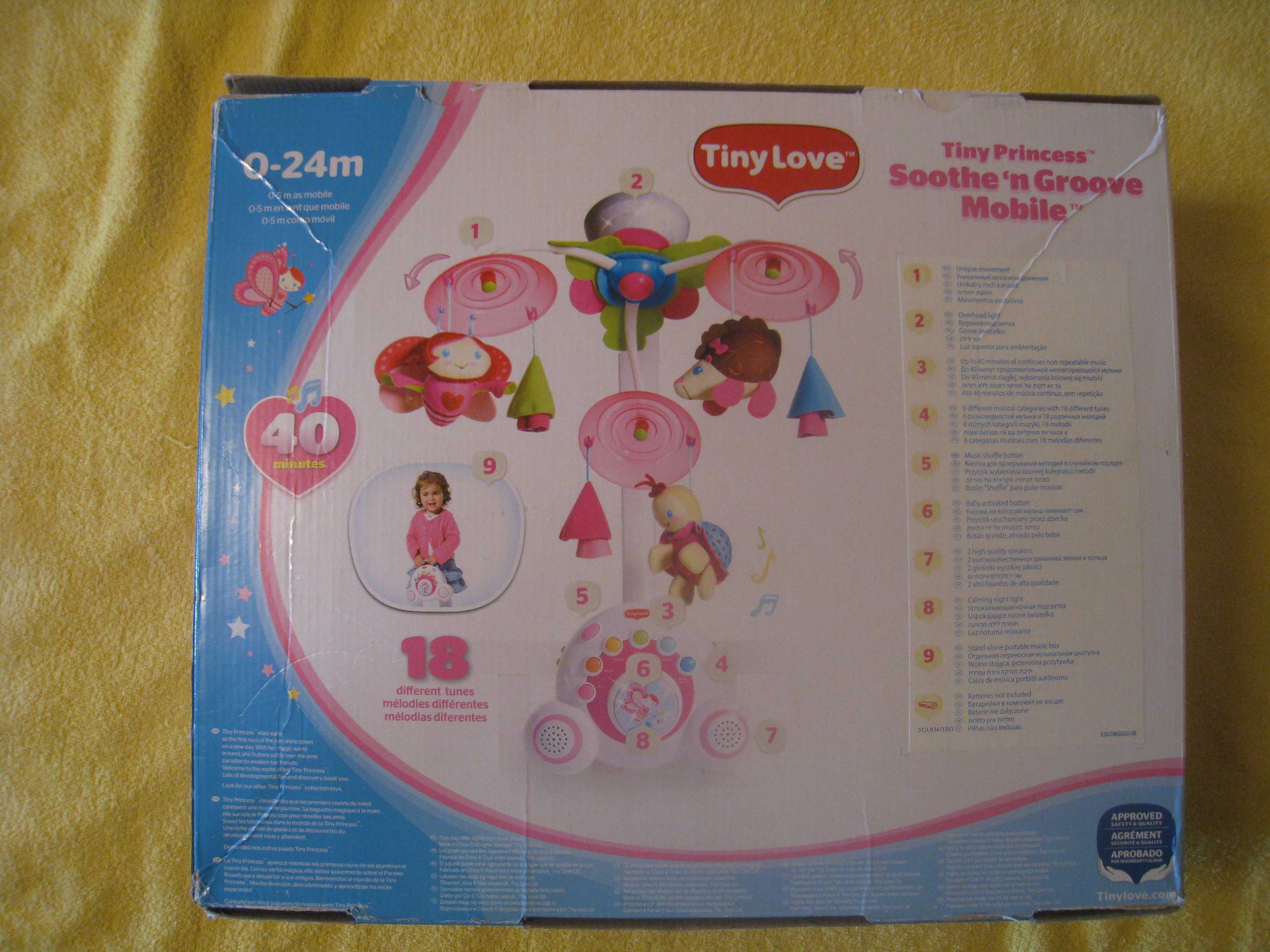 Музыкальный мобиль TeenyLove Tiny Princess