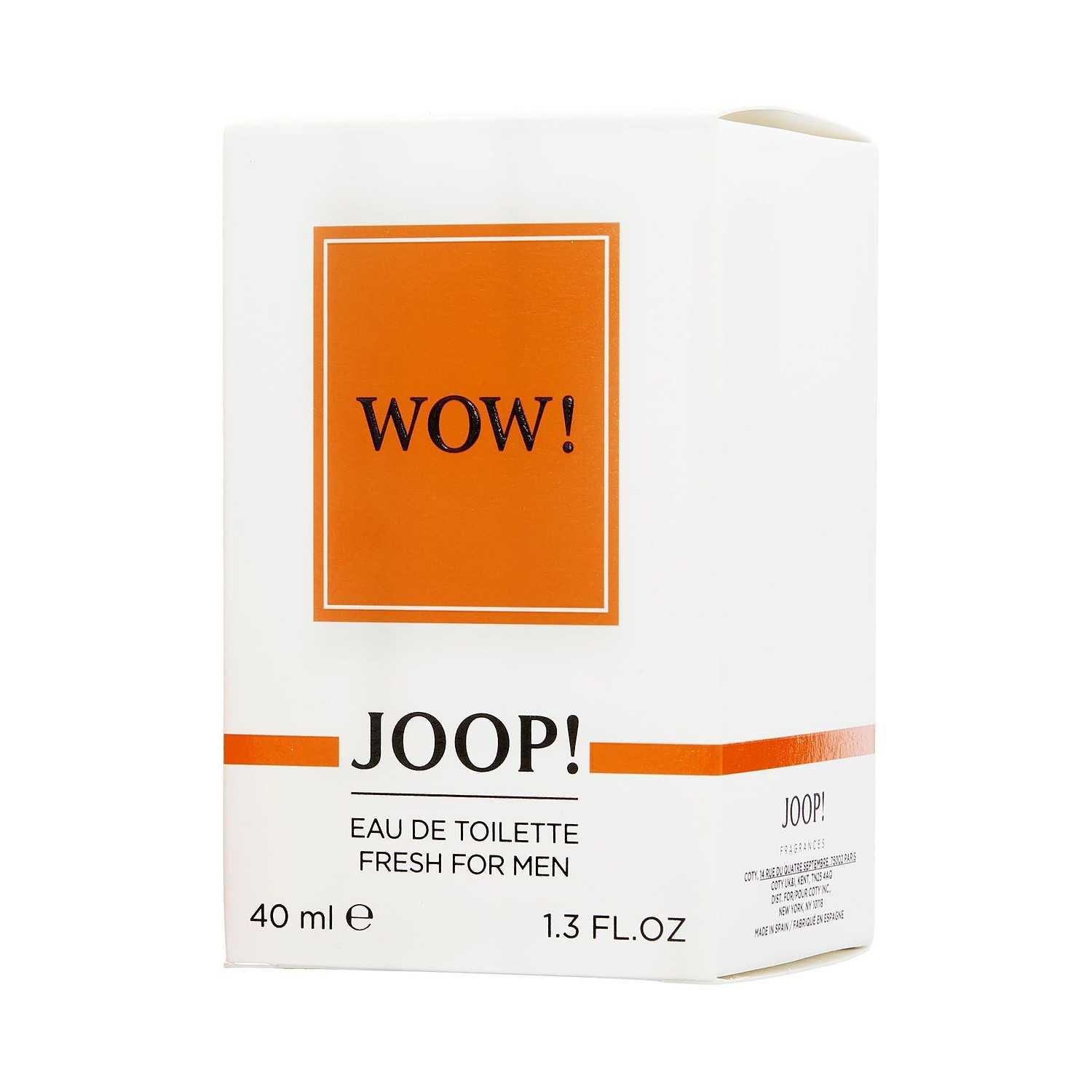 JOOP! Wow! Fresh EDT Woda toaletowa dla mężczyzn Perfumy męskie 40ml