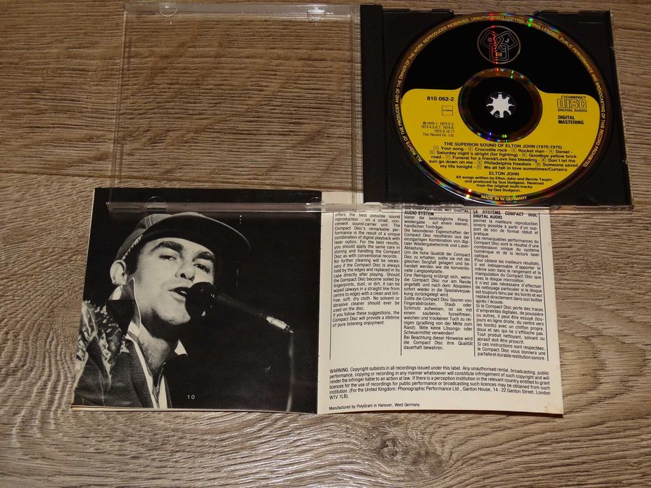 Elton John Superior sound of (1970 - 1975)  CD