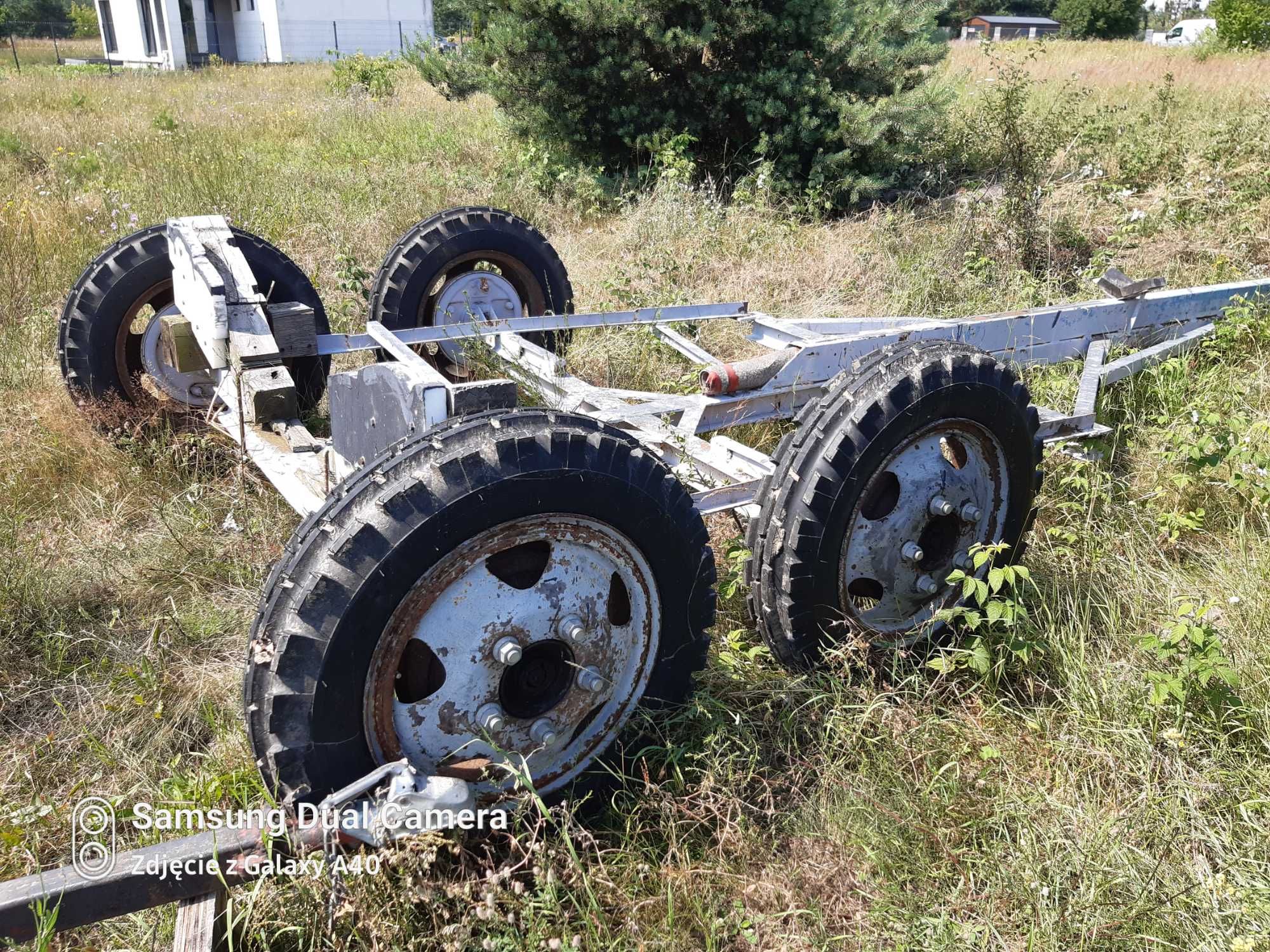 Przyczepa podlodziowa portowa Max 8T i 12m
