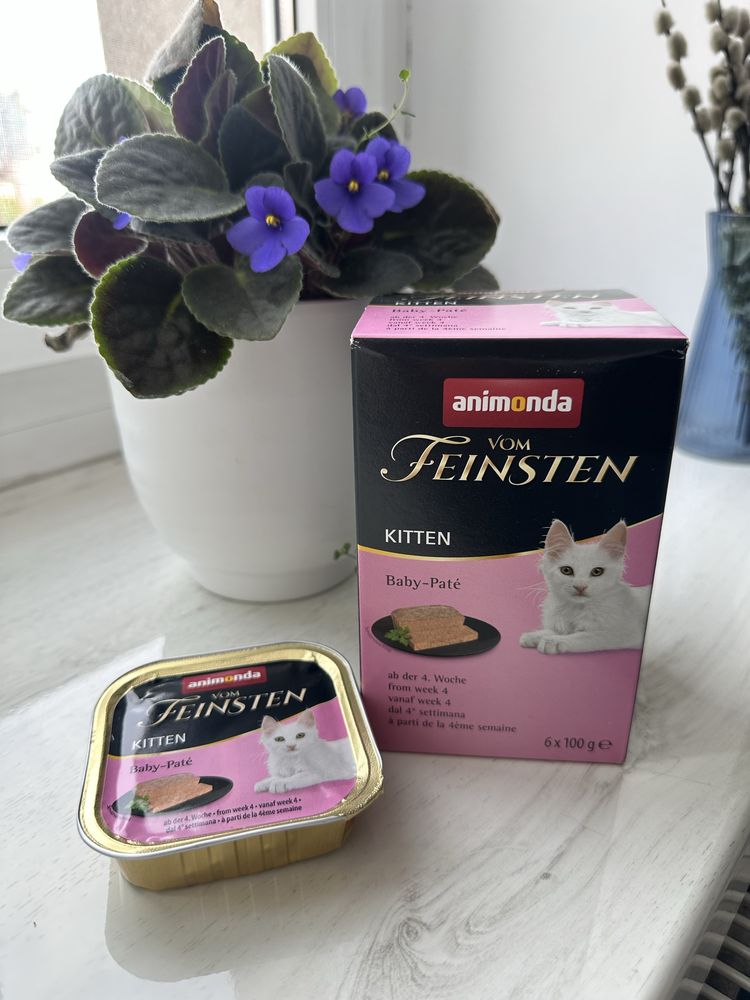 Mokra karma dla kota Feinsten kitten