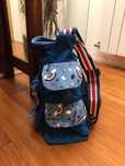 Saco azul Hello Kitty