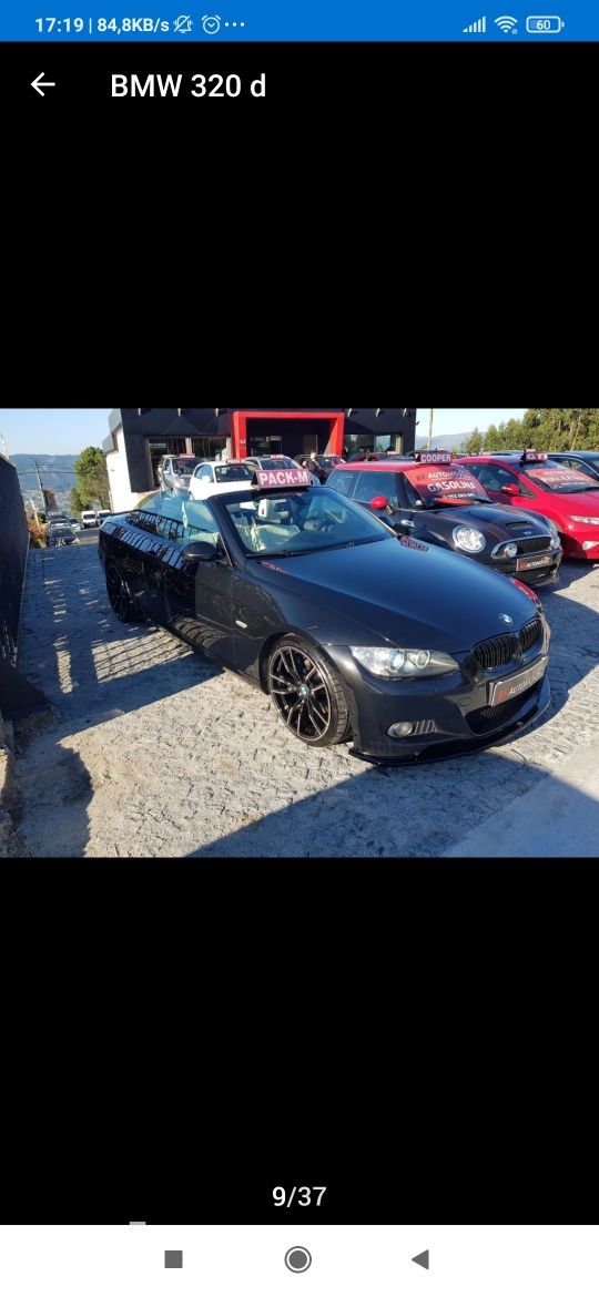 Bmw 320d e93 capota elétrica