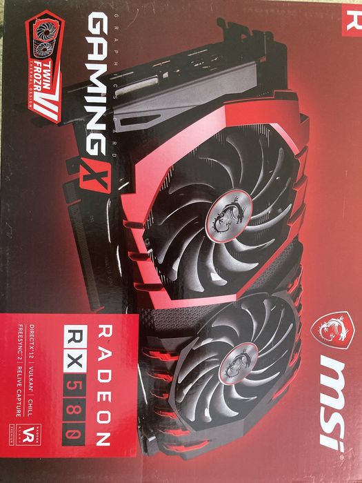 Відеокарта MSI RX 580 Gaming X4 Gb