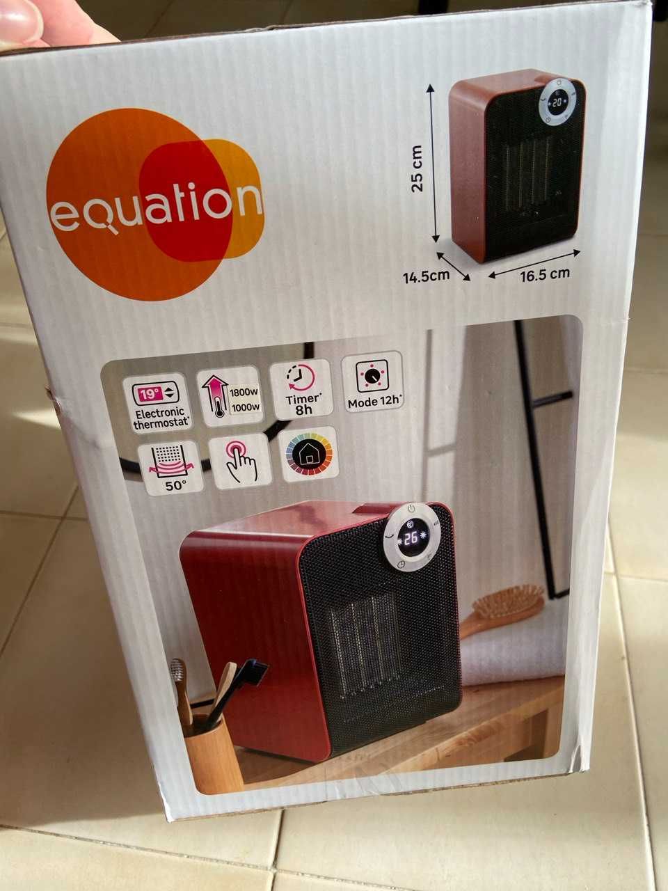 Termoventilador cerâmico EQUATION CLASS