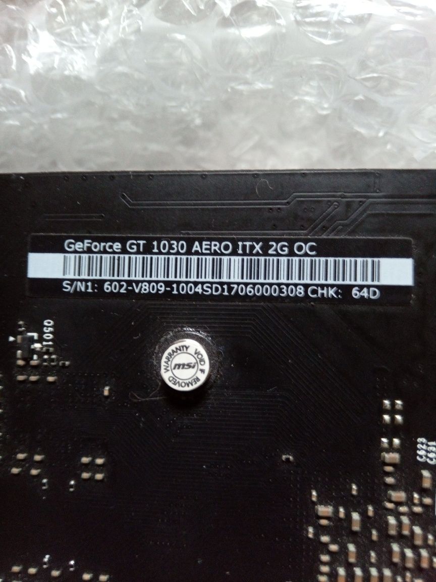 Gt 1030 2 GB gddr4