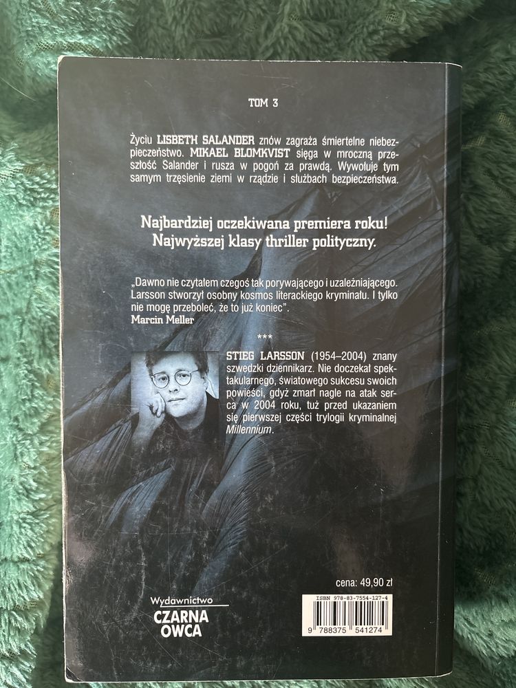 Książka Stieg Larsson - Zamek z piasku ktory runął