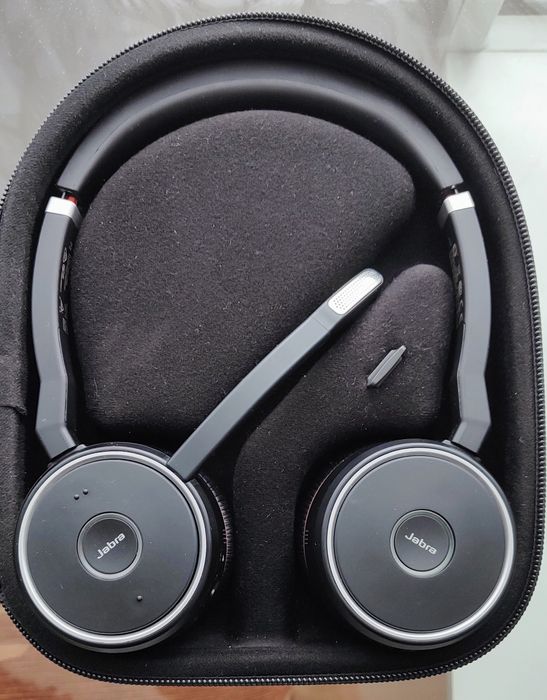 Słuchawki konferencyjne BT ANC Jabra Evolve 75 stacja dokująca - BDB