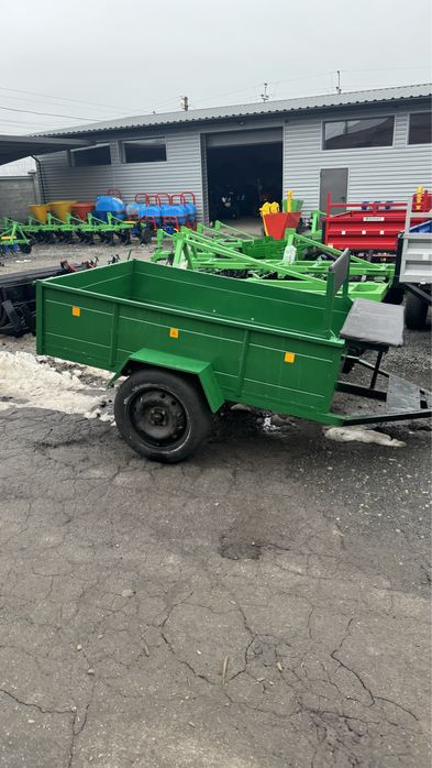 Пицеп до мотоблока зуб,8л.с,Прицеп до мині трактора,прицепчик
