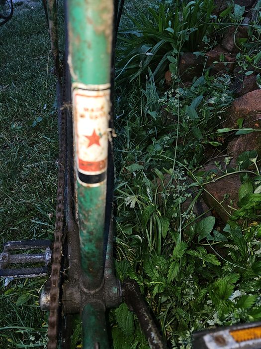 Zabytkowy rower Zssr retro vintage antyk