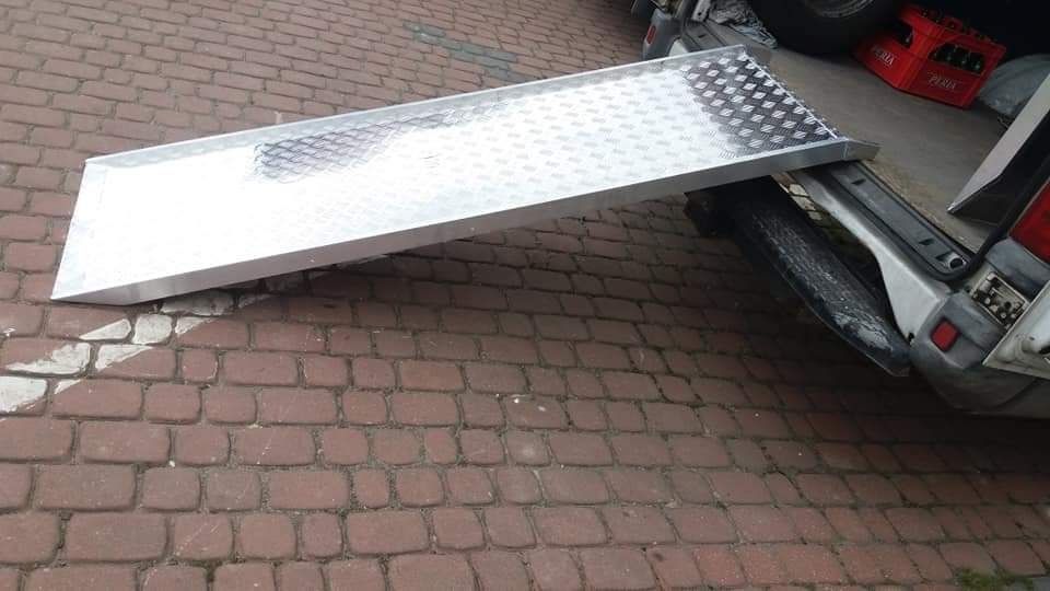 Najazd  rampa  podjazd  aluminium  platforma