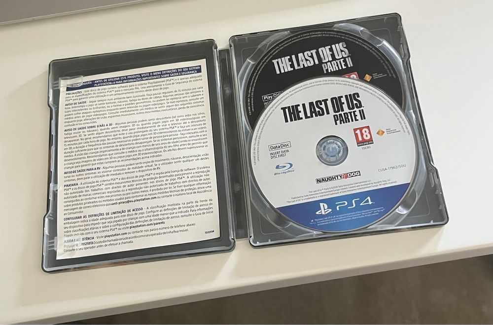 The last of us part 2 PS4 playstation 4 special edition steelbook