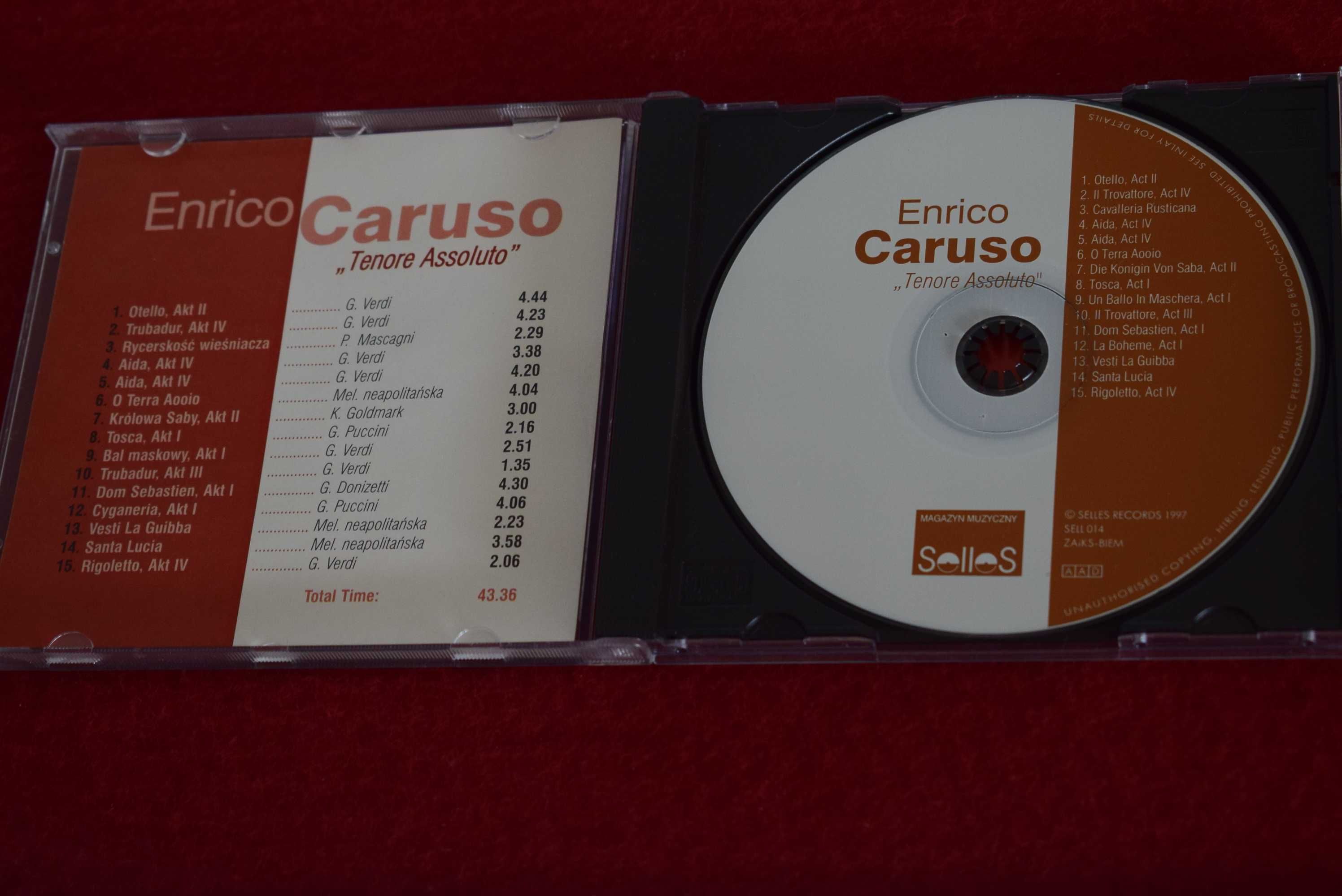 Enrico Caruso - ,,Tenore Assoluto''