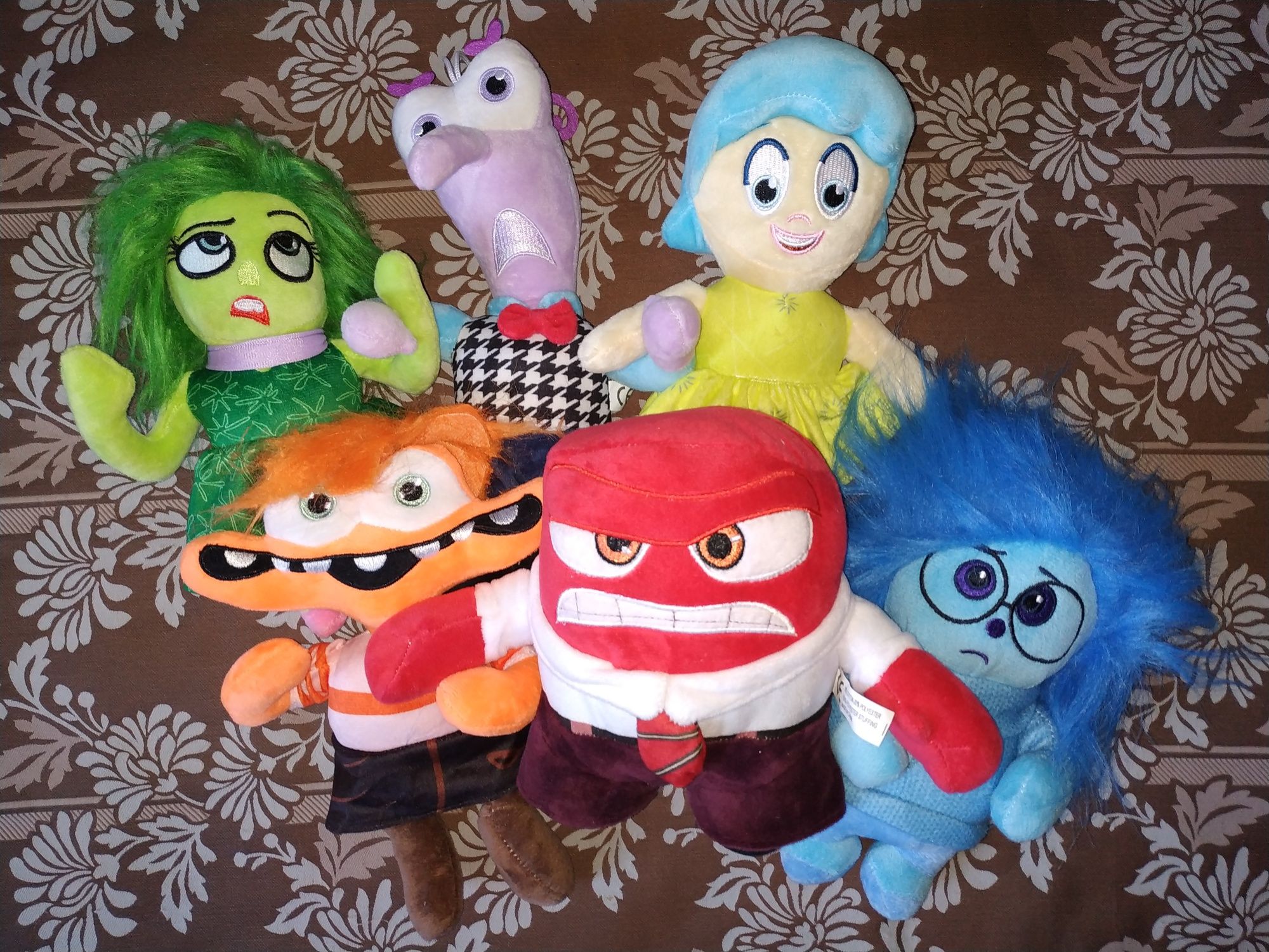 Розпродаж! М'які іграшки Думками на виворіт 2 / Inside out 2 / Головол