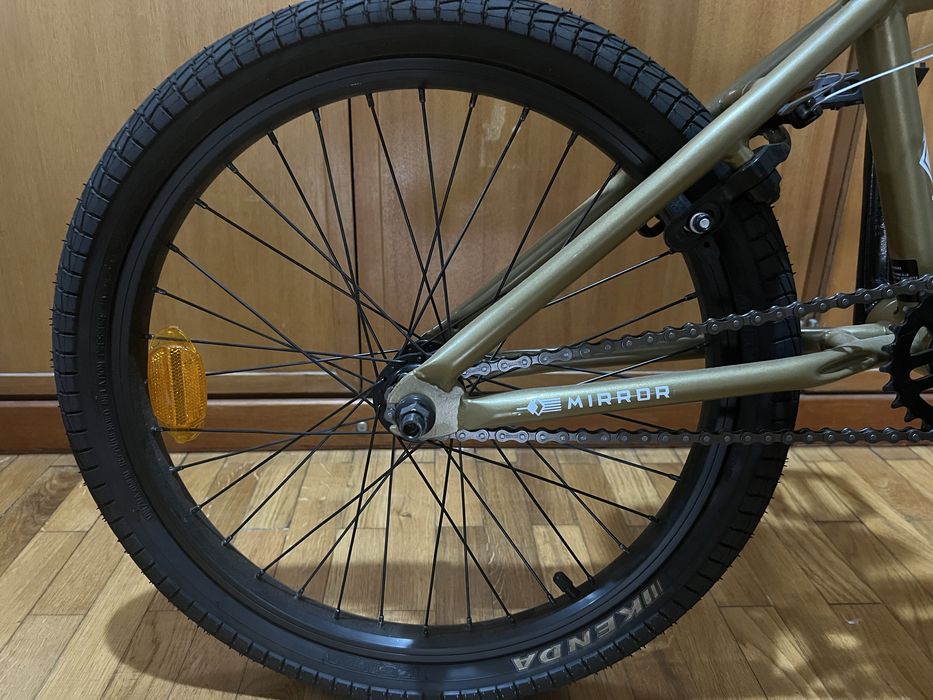 Bicicleta BMX crianca bronze