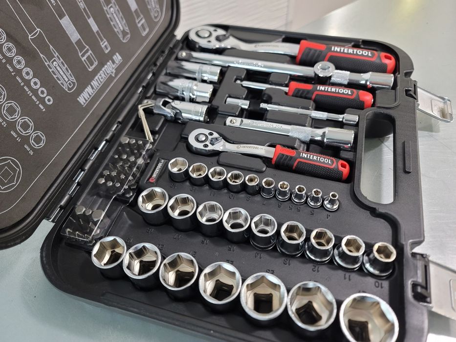 Набор инструментов головок Intertool Storm ET-8073 Новый Гарантия Проф