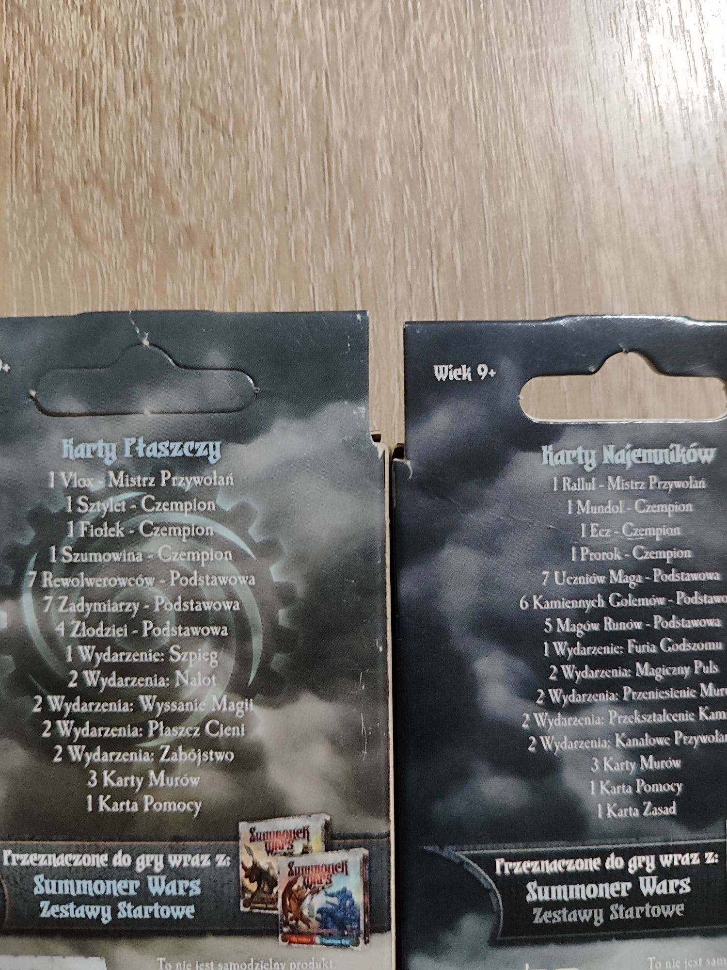 Summoner Wars 2 talie dodatkowe 1 edycja.