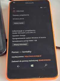 Nokia Lumia 640 orange