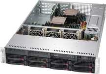 Стоечный сервер Supermicro SC825 6026C 2U, CSE 825 TQ 560 LP B