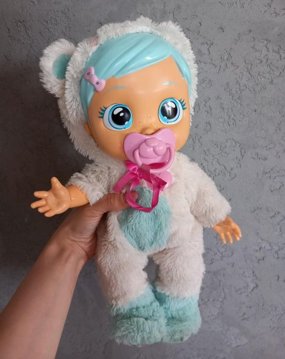 Lalka laleczka bobas duży babies ctistal Oryginalna Duża Interaktywna